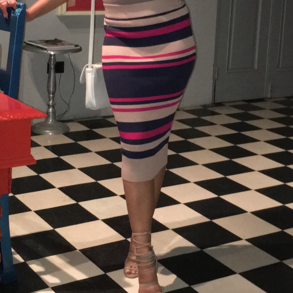 Knit Pencil Skirt